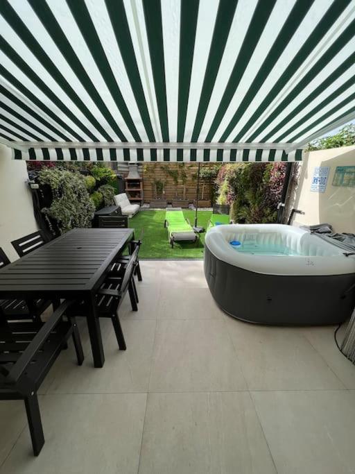Relaxing Garden Los Cristianos Con Jacuzzi Y Barbacoa Arona  Bagian luar foto