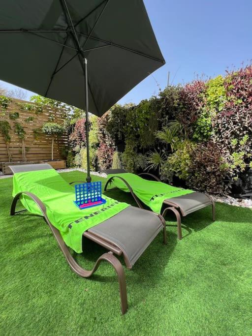 Relaxing Garden Los Cristianos Con Jacuzzi Y Barbacoa Arona  Bagian luar foto